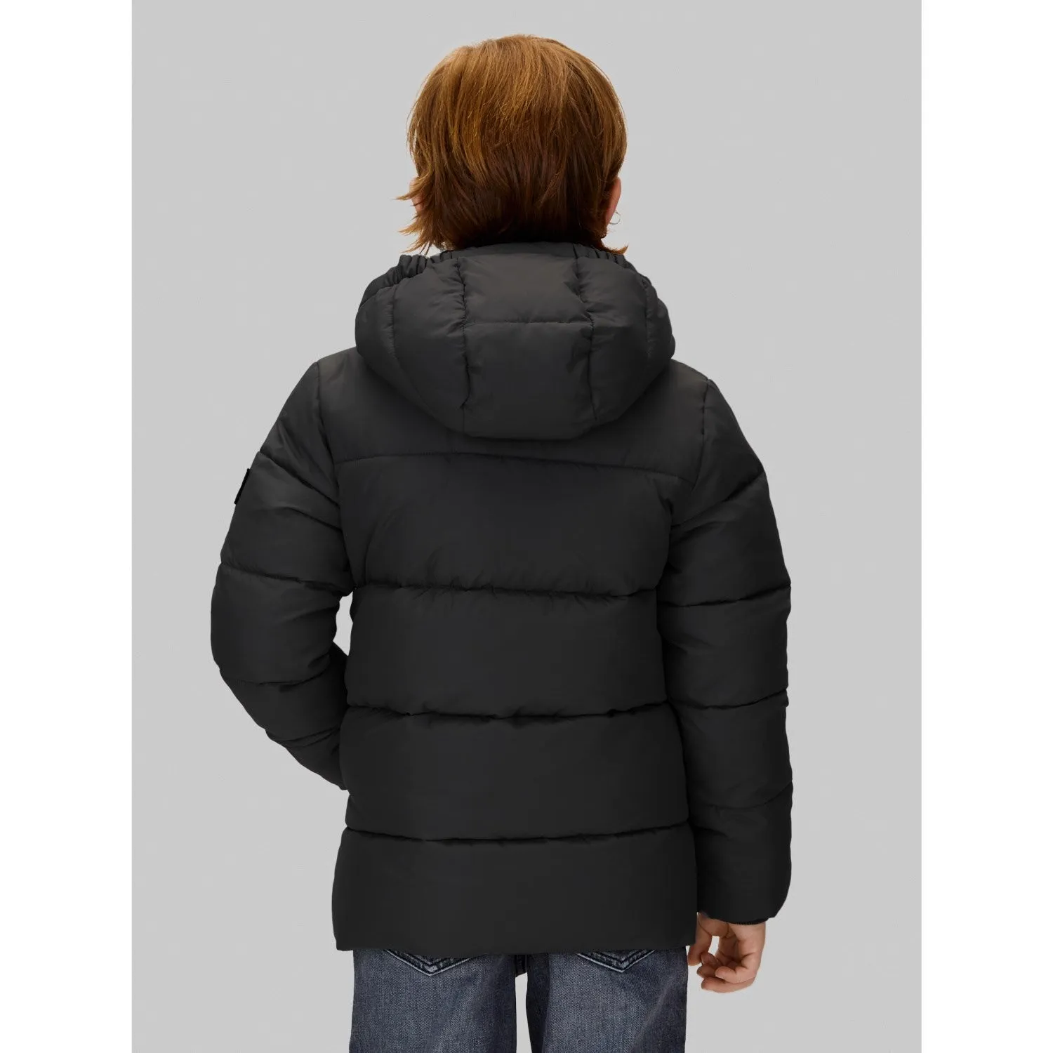 Mascara Calvin Klein Essential Puffer Jacket Ck Black