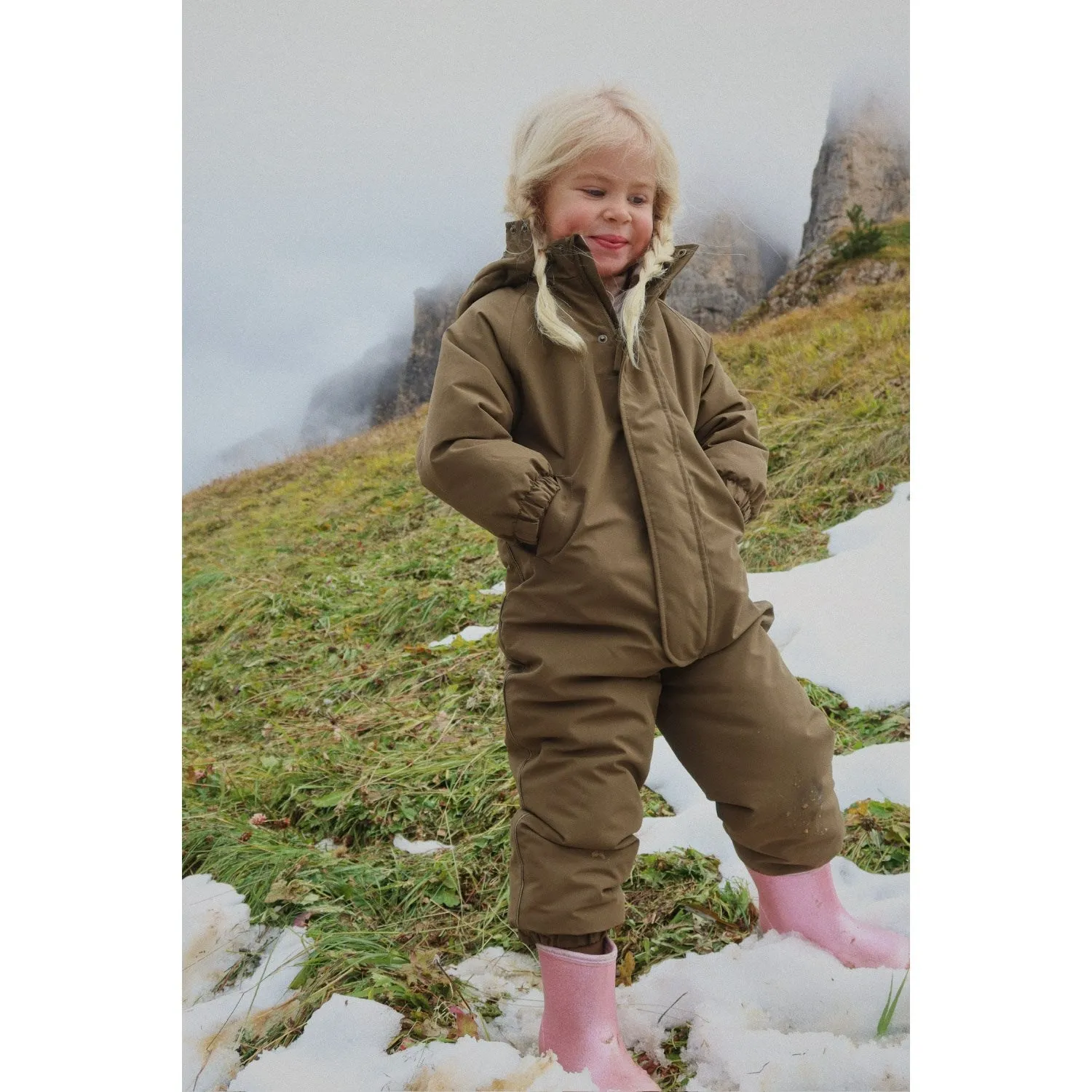 Lightweight Konges Sl?jd Beech Award Snowsuit Solid Grs