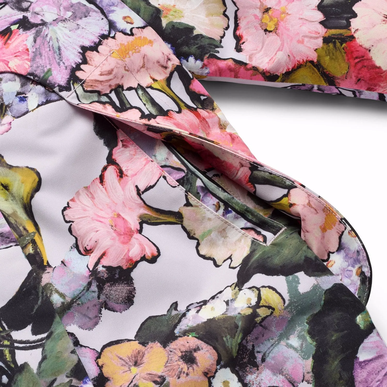 Stand-Collar Workwear Molo Flower Art Pingo Junior Snowsuit