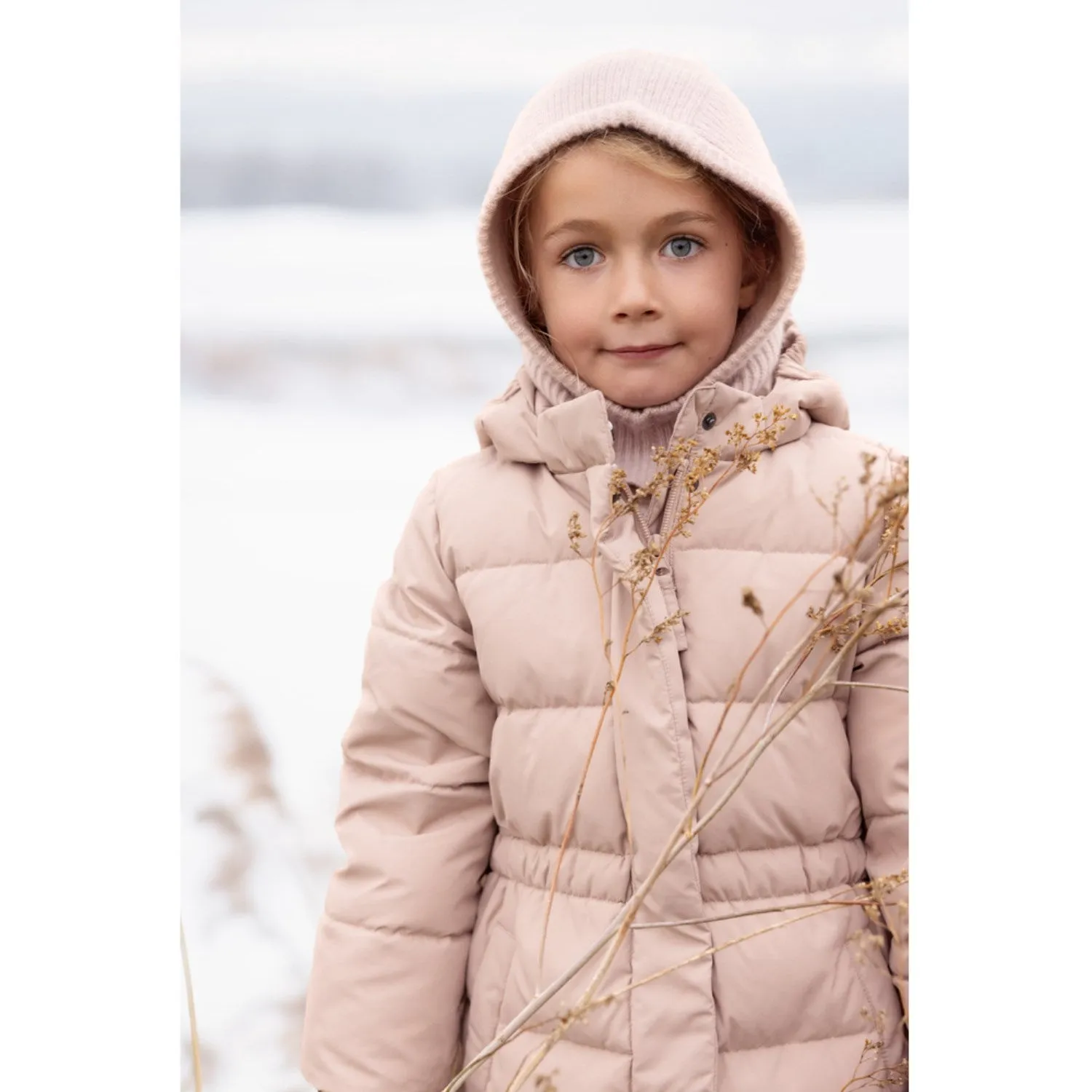 MarMar Tech. Puffer Light Plum Oxford Coat Detachable-Detail Soft and breathable blouse
