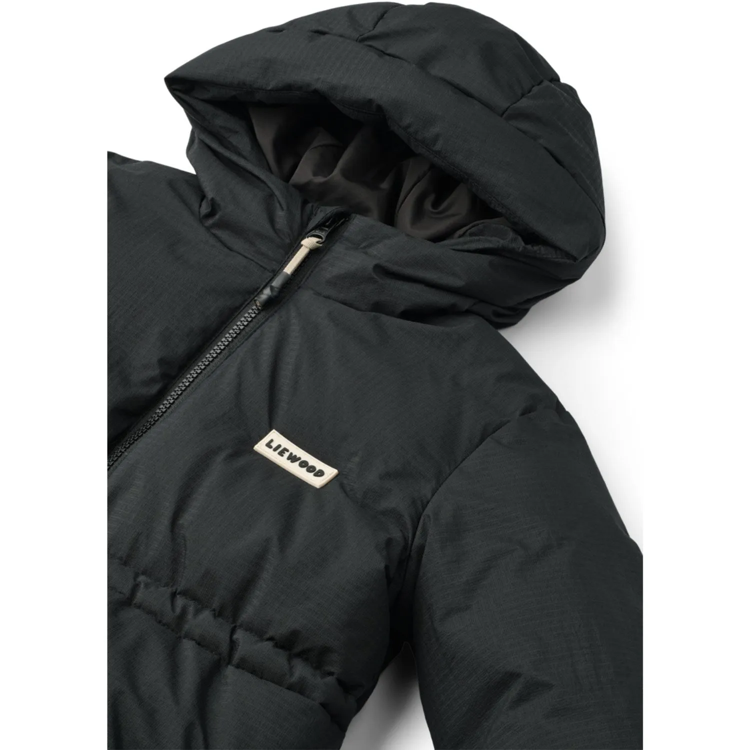 LIEWOOD Black Bille Long Down Jacket Everyday-Comfort
