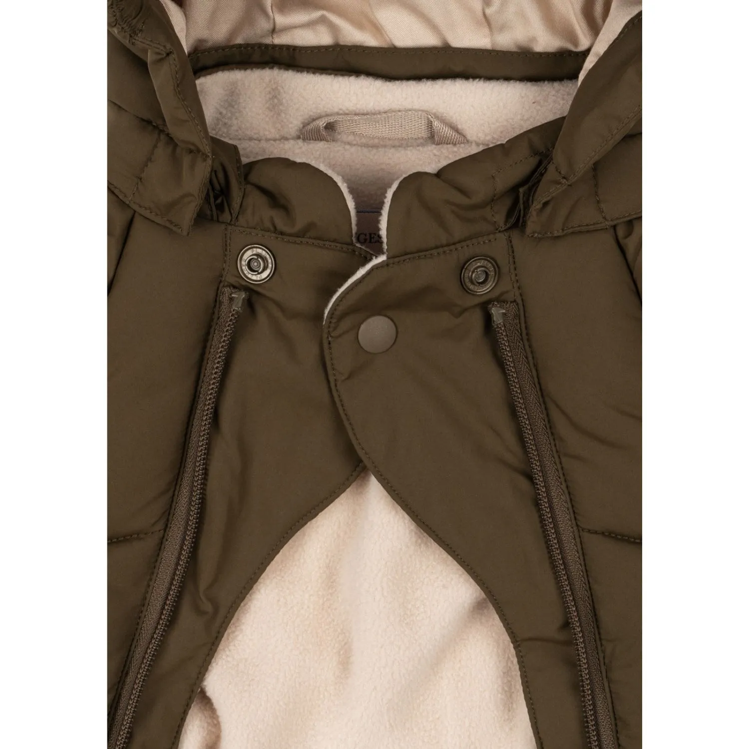 Konges Sl?jd Beech Alpi Baby Suit Bell-Sleeve Smooth-Finish