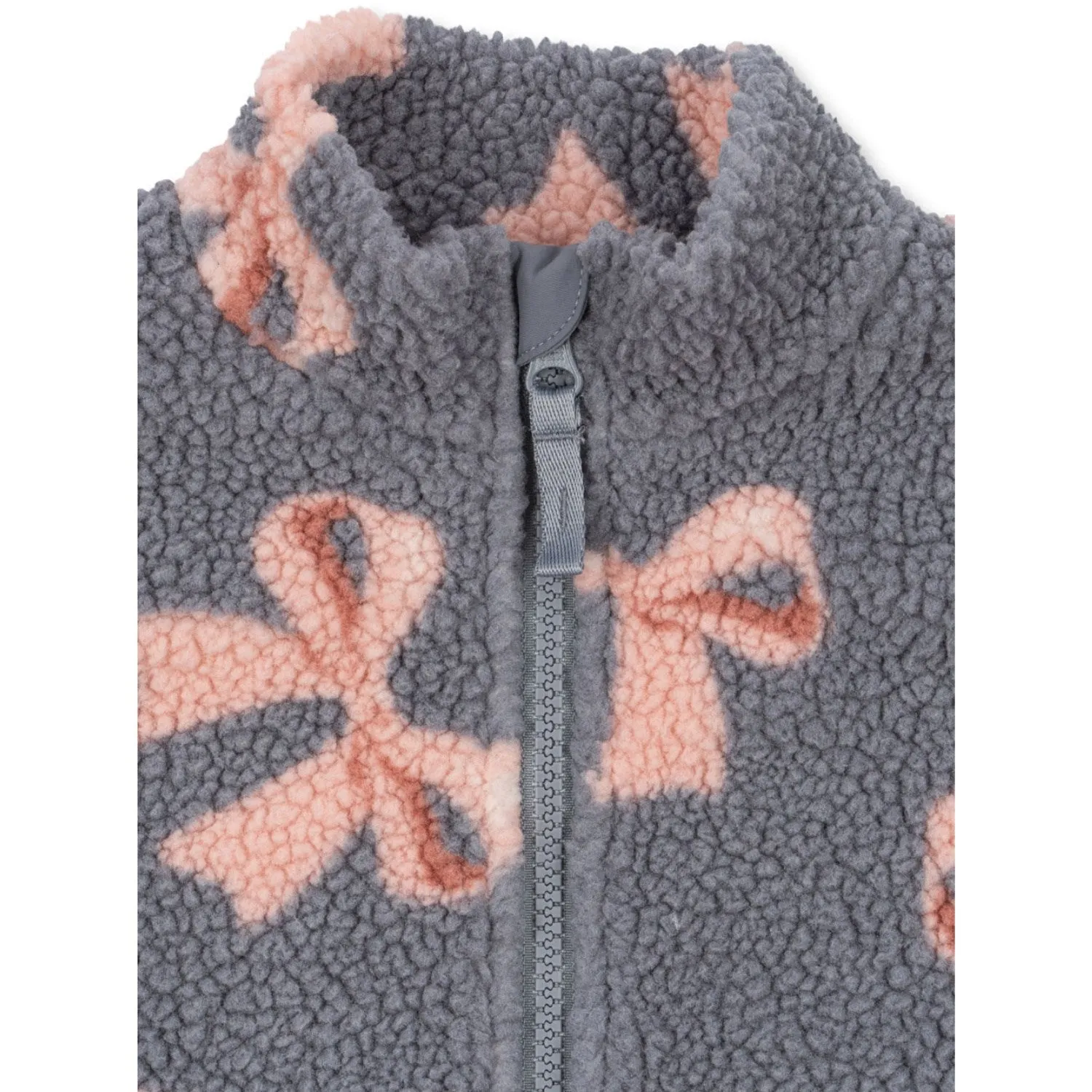 Konges Sl?jd Bella Blue Bow Jody Teddy Jacket Grs Everyday Outfit Neckline Gusset