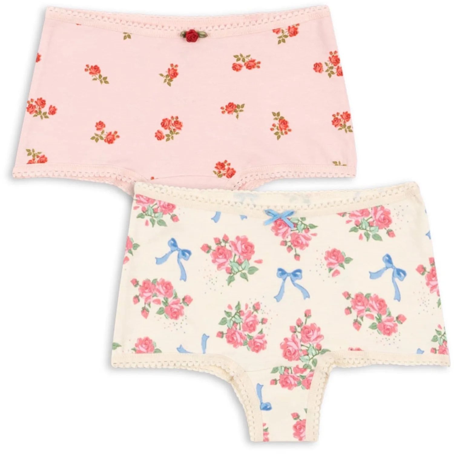 Konges Sl?jd Bella Rosita/Rosa Pink Basic 2 Pack Girl Hipster GOTS Go Anywhere