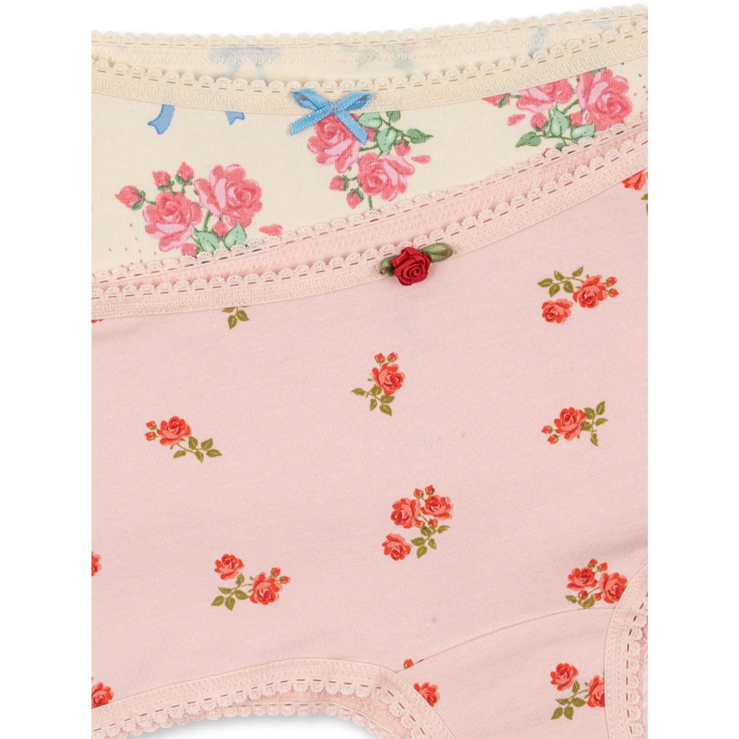 Clean Style Konges Sl?jd Bella Rosita/Rosa Pink Basic 2 Pack Girl Hipster GOTS