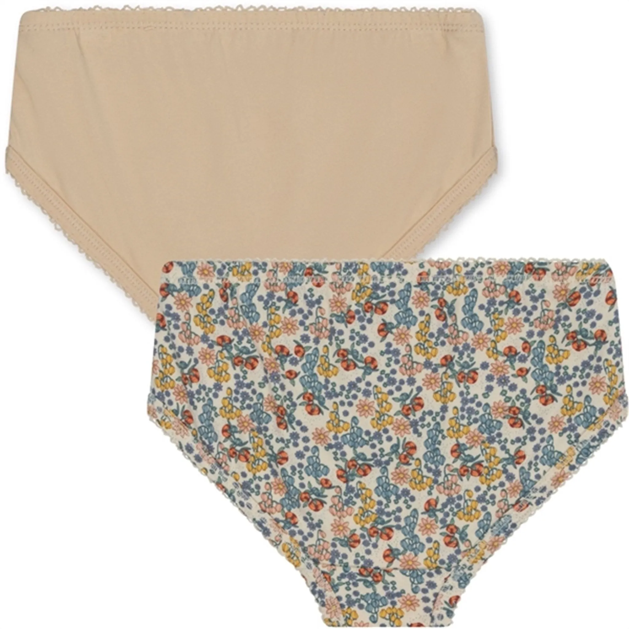 Flexible Panel Konges Sl?jd Bibi Fleur/Brazilian Sand Basis 2-pack Underpants