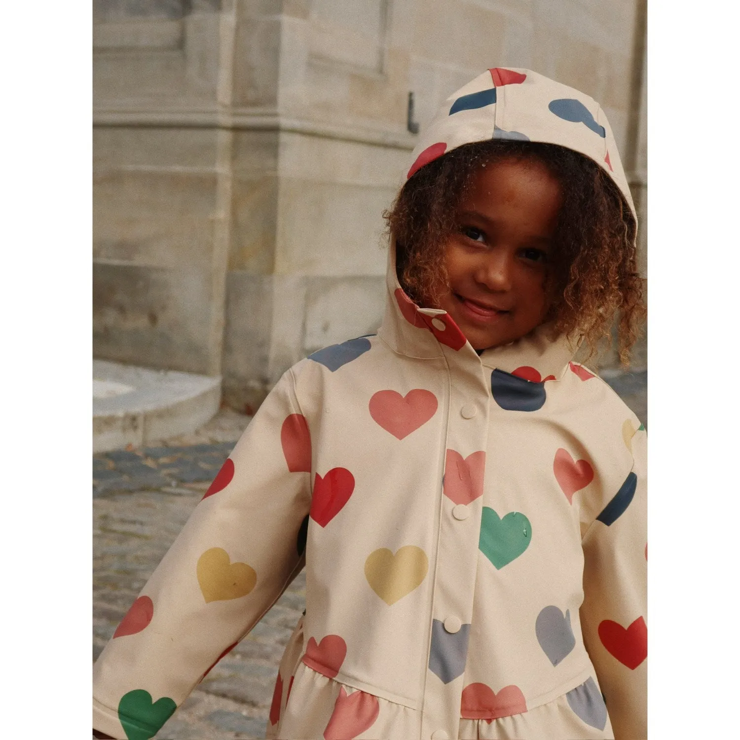 Eco Friendly Coating Rain Season Style Konges Sl?jd Bon Coeur Color?? Faire Rain Set