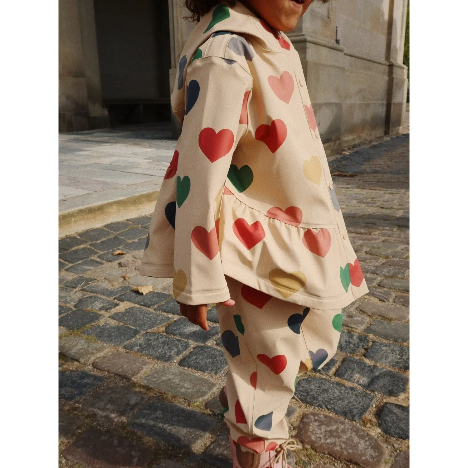 All Day Layer Quick Layer Konges Sl?jd Bon Coeur Color?? Faire Rain Set