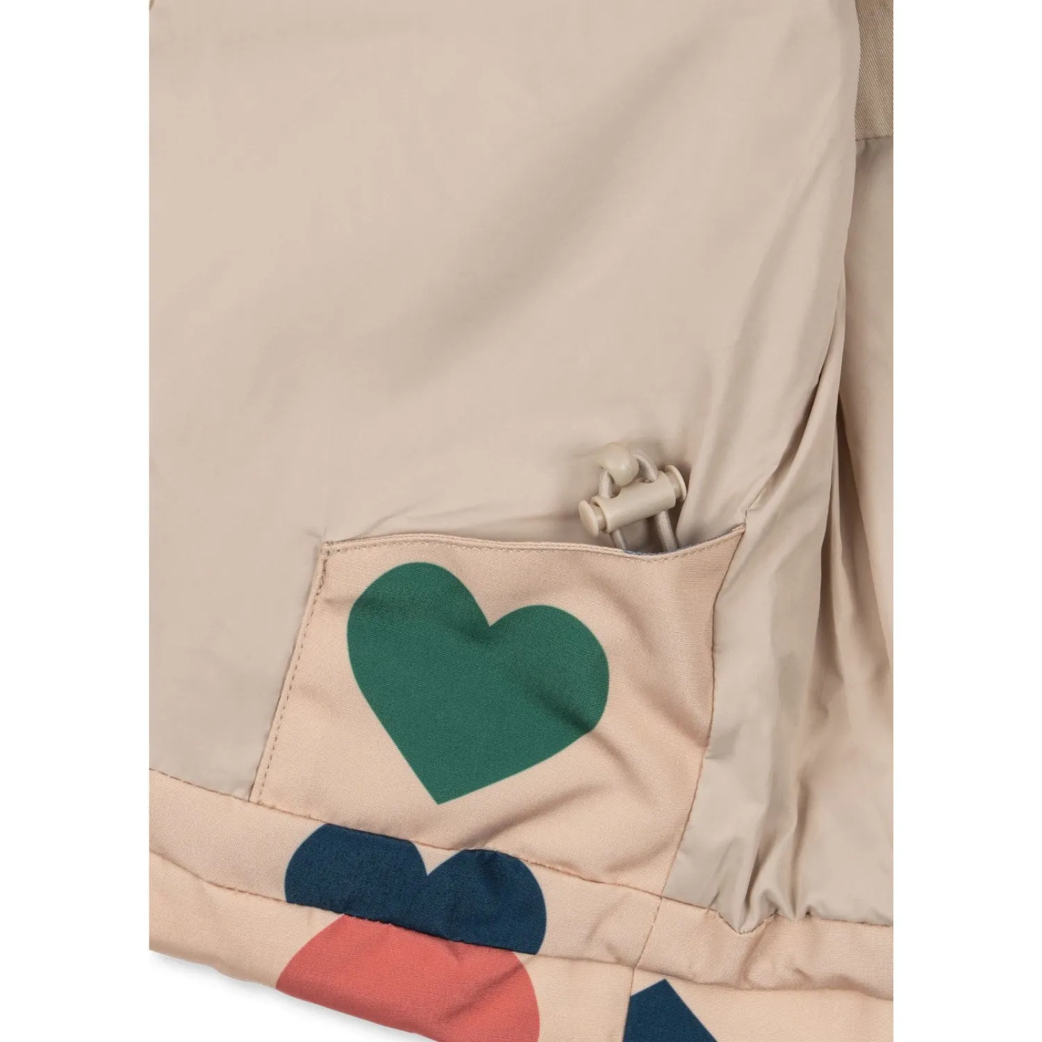 Konges Sl?jd Bon Coeur Color?? Magnum Down Jacket Print Grs French-Cuff