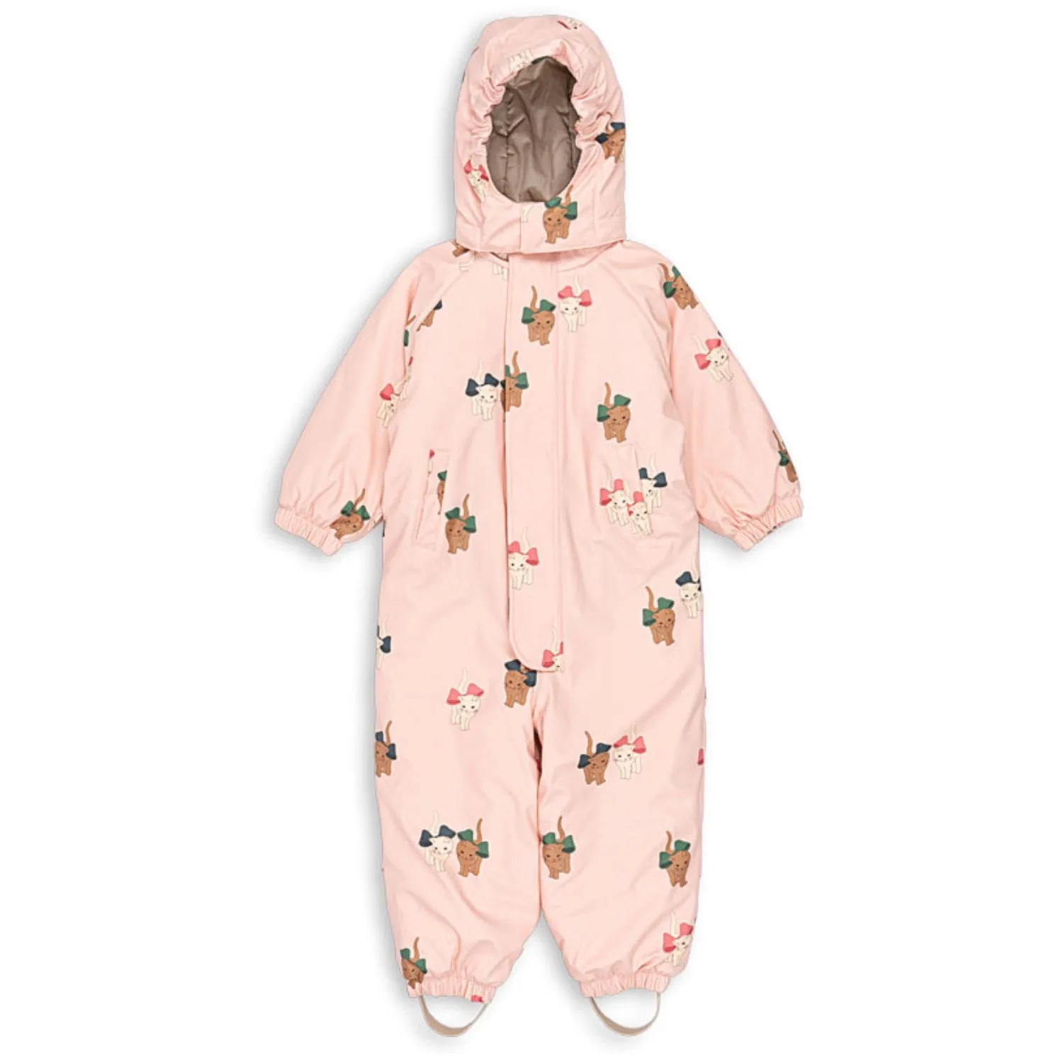 Konges Sl?jd Bow Kitty Pink Rain Snowsuit Curve-Enhancing