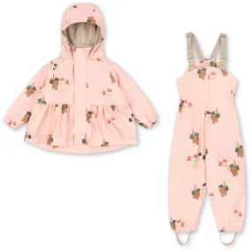 Functional Gear Layering Piece Konges Sl?jd Bow Kitty Pink Rainy Palme Set Girl