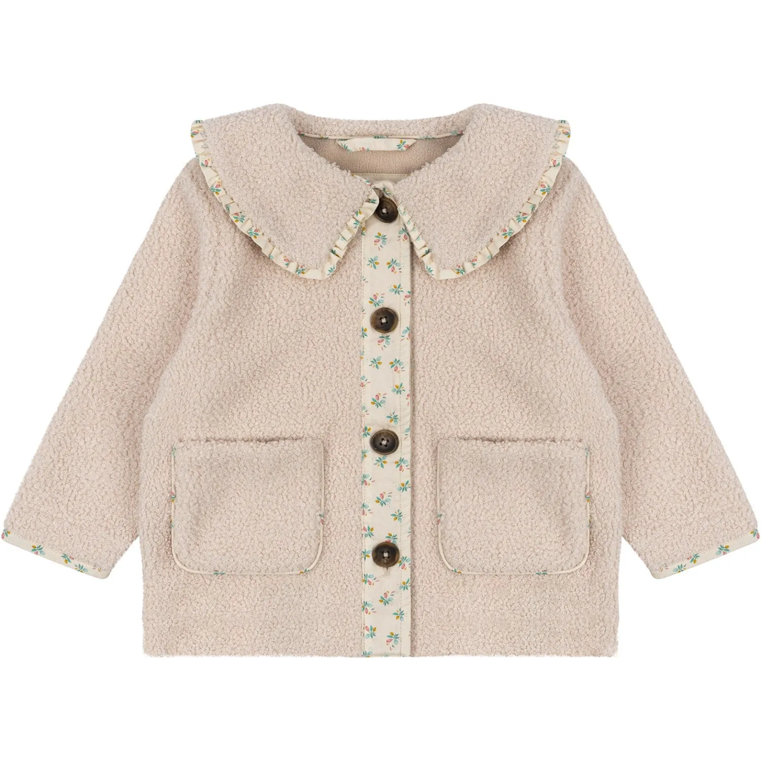 Konges Sl?jd Brazilian Sand Grizz Collar Jacket Grs College Wear