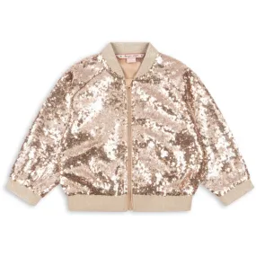 Konges Sl?jd Brazillian Sand Starla Sequin Jacket Spectacles Flexible Hem