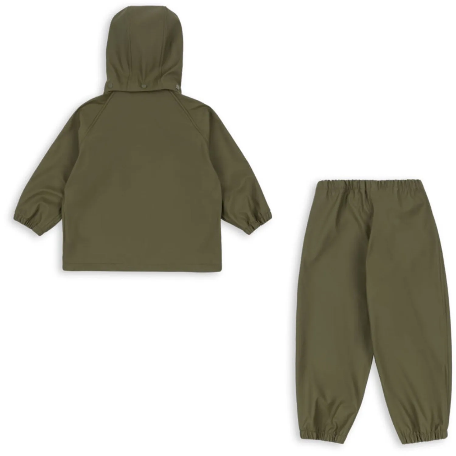 Durable Comfort Comfy Fit Konges Sl?jd Burnt Olive Plainy Rain Set