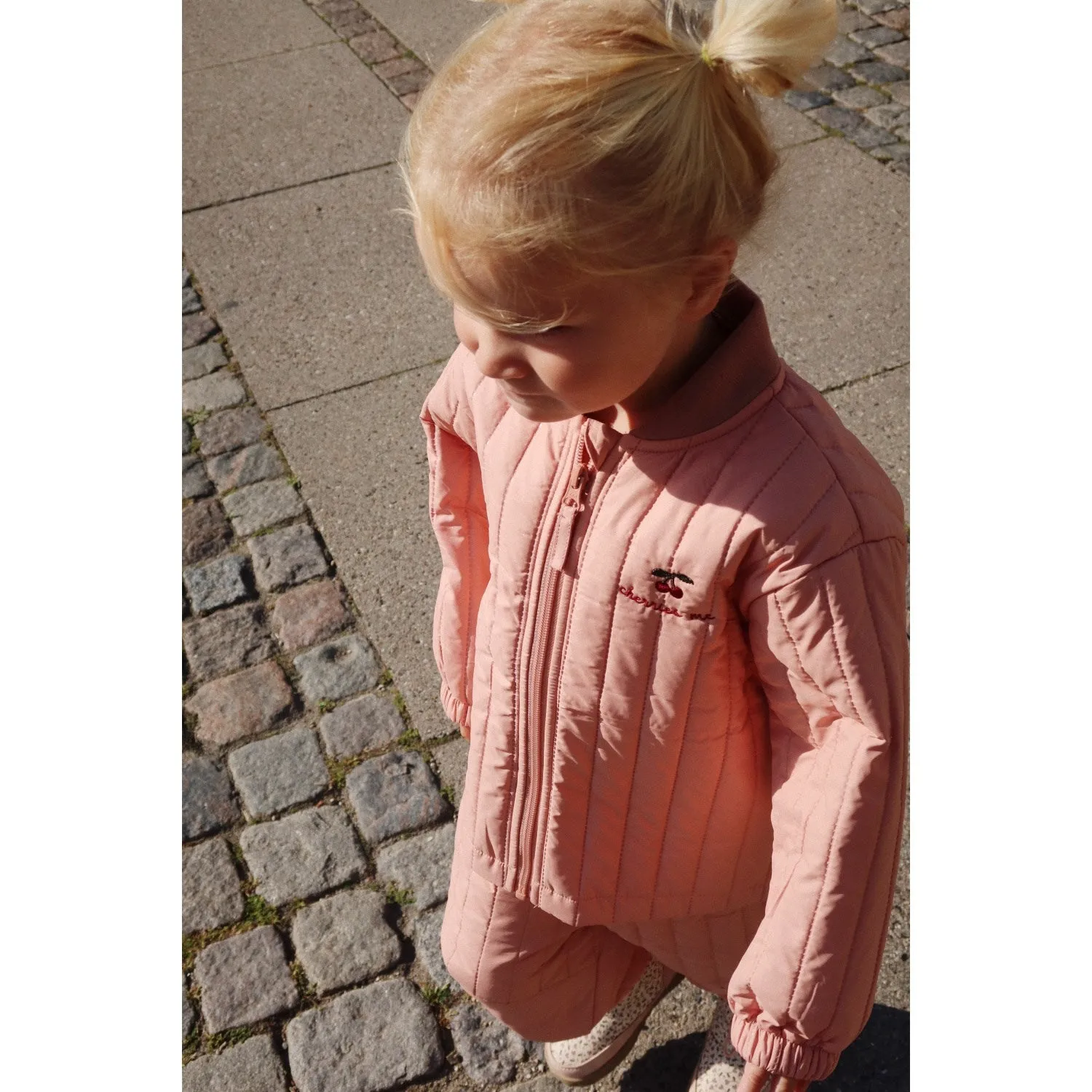 Light and breathable top Konges Sl?jd Cameo Brown Evi Thermo Set