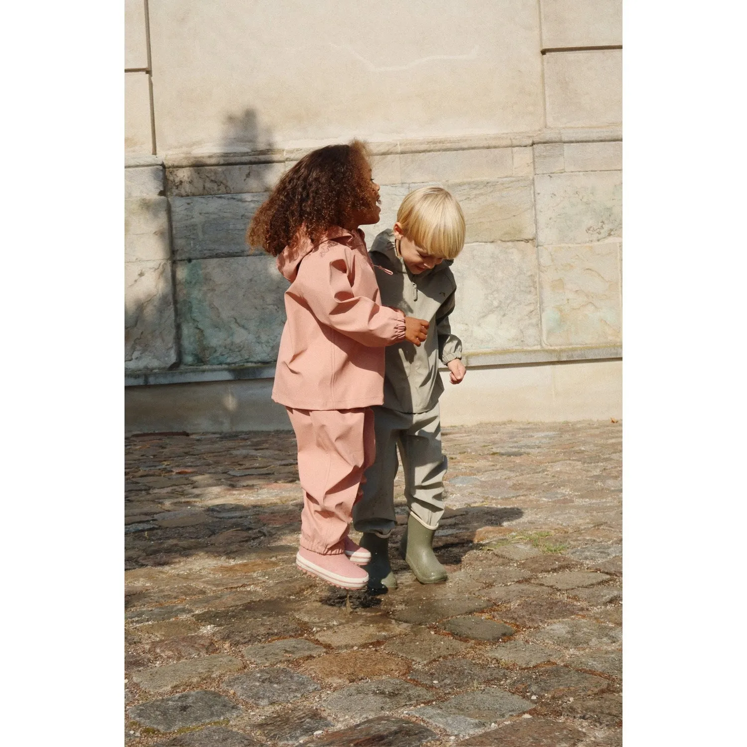 Tough Layer Konges Sl?jd Cameo Brown Plainy Rain Set