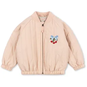 Konges Sl?jd Cameo Rose Juno Bomber Jacket Longline-Length