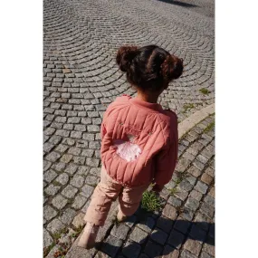 plus-size Konges Sl?jd Canyon Rose Juno Frill Bomber Jacket