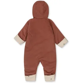 Maximalist-Trend Flap-Detail Konges Sl?jd Cedar Wood Teddy Suit
