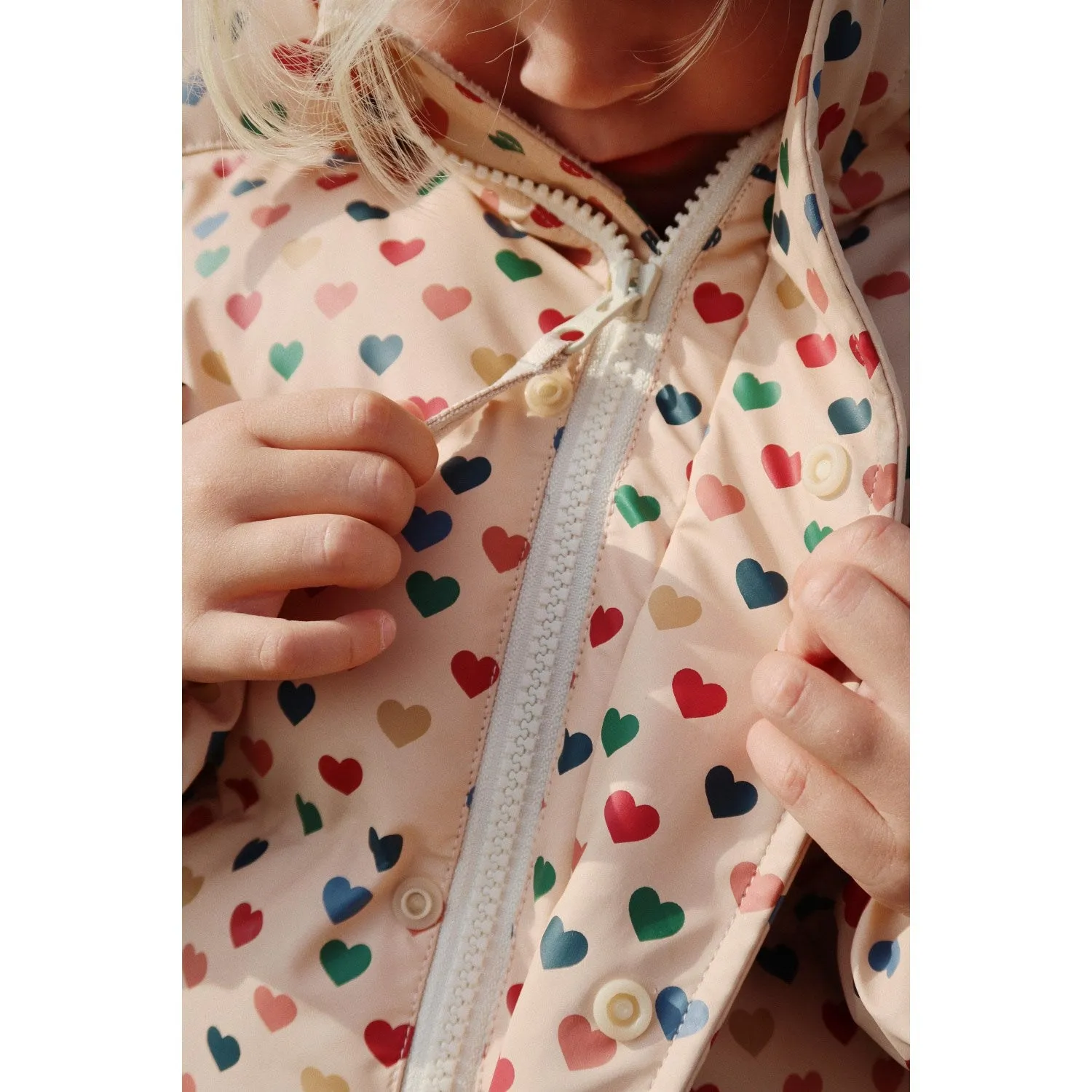 Konges Sl?jd Coeur Color?? Frappe Rain Snowsuit Functional-Design Soft-touch fabric