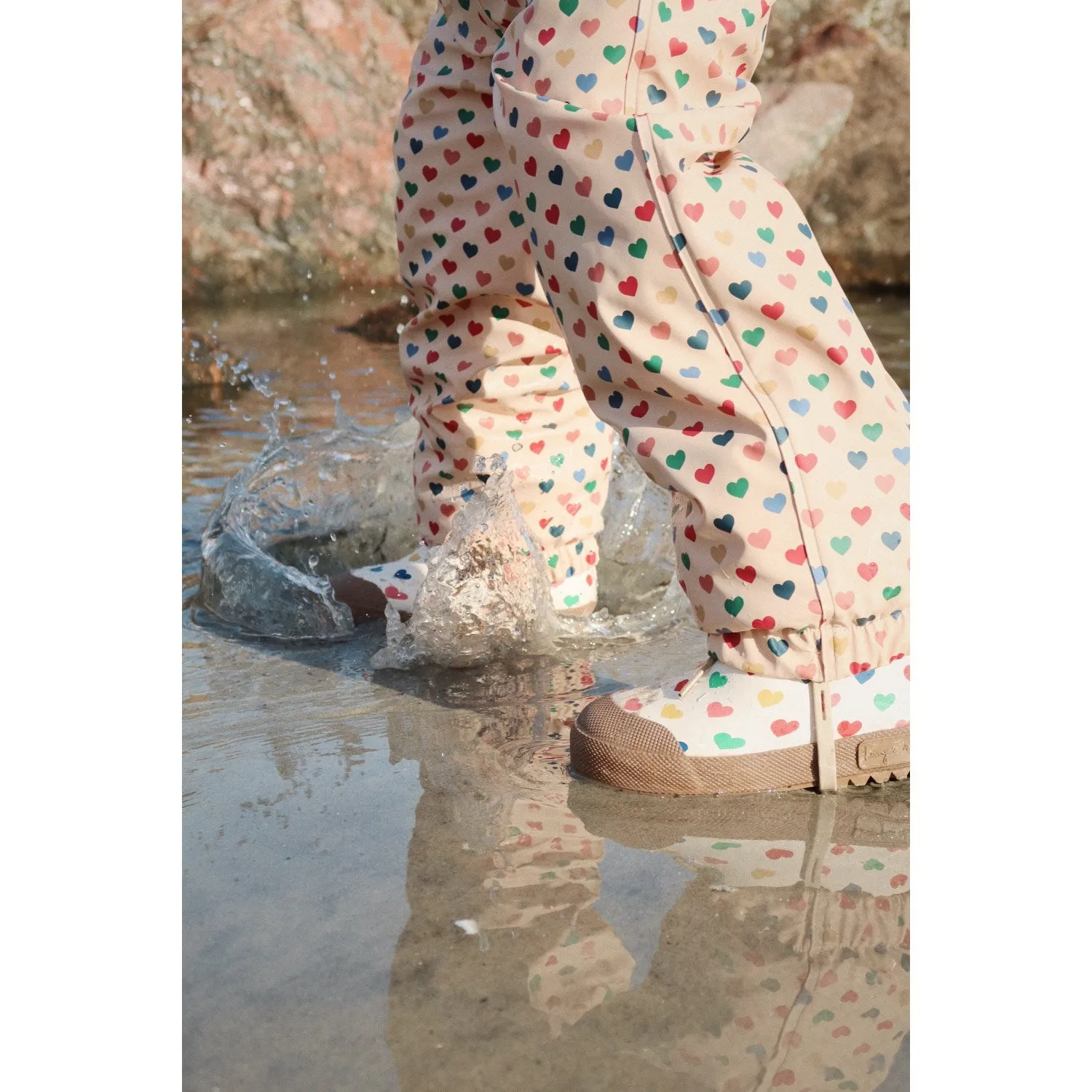 Konges Sl?jd Coeur Color?? Frappe Rain Snowsuit Comfortable travel shirt