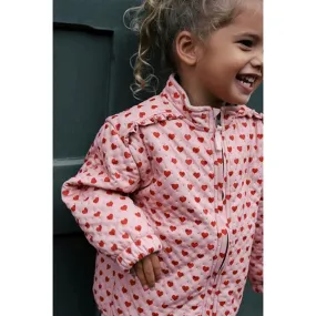 Waist-Cinching Konges Sl?jd Coeur Mellow Thermo Frill jacket