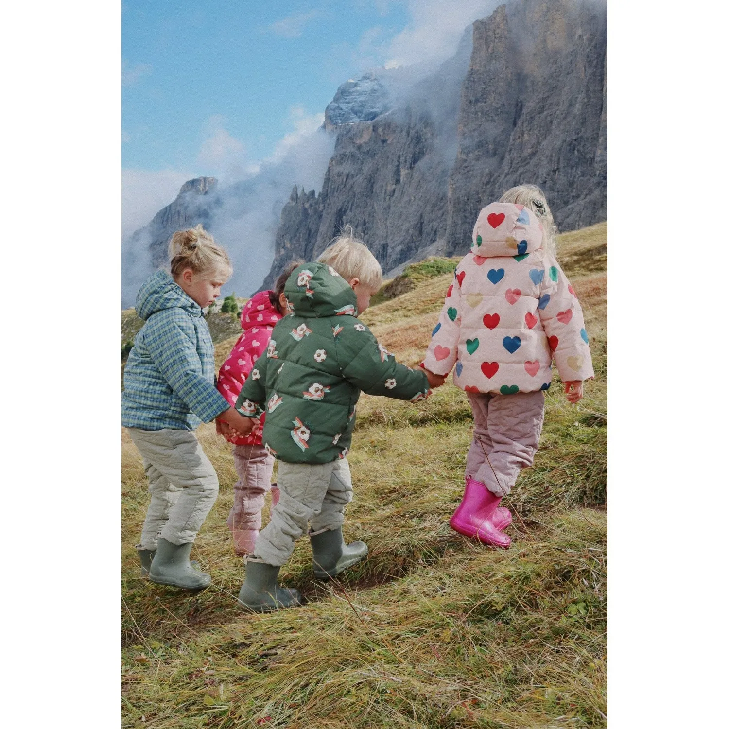 Konges Sl?jd Coeur Rose Color?? Nuka Jacket Grs Countryside-Style Flap-Detail