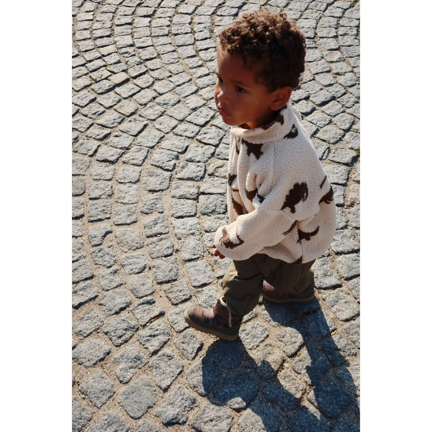 Konges Sl?jd Dino Silhouette Jody Teddy Jacket Grs Park Outing