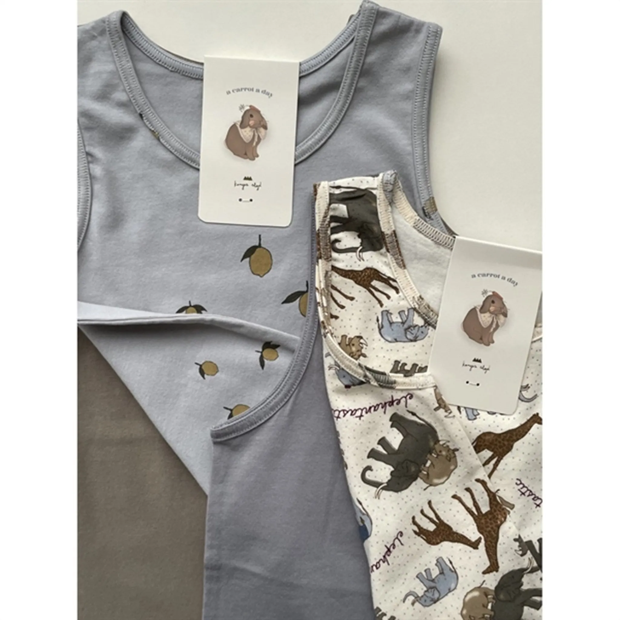 Konges Sl?jd Elefantastic/Sleet Basic 2-Pack Tanktop direction