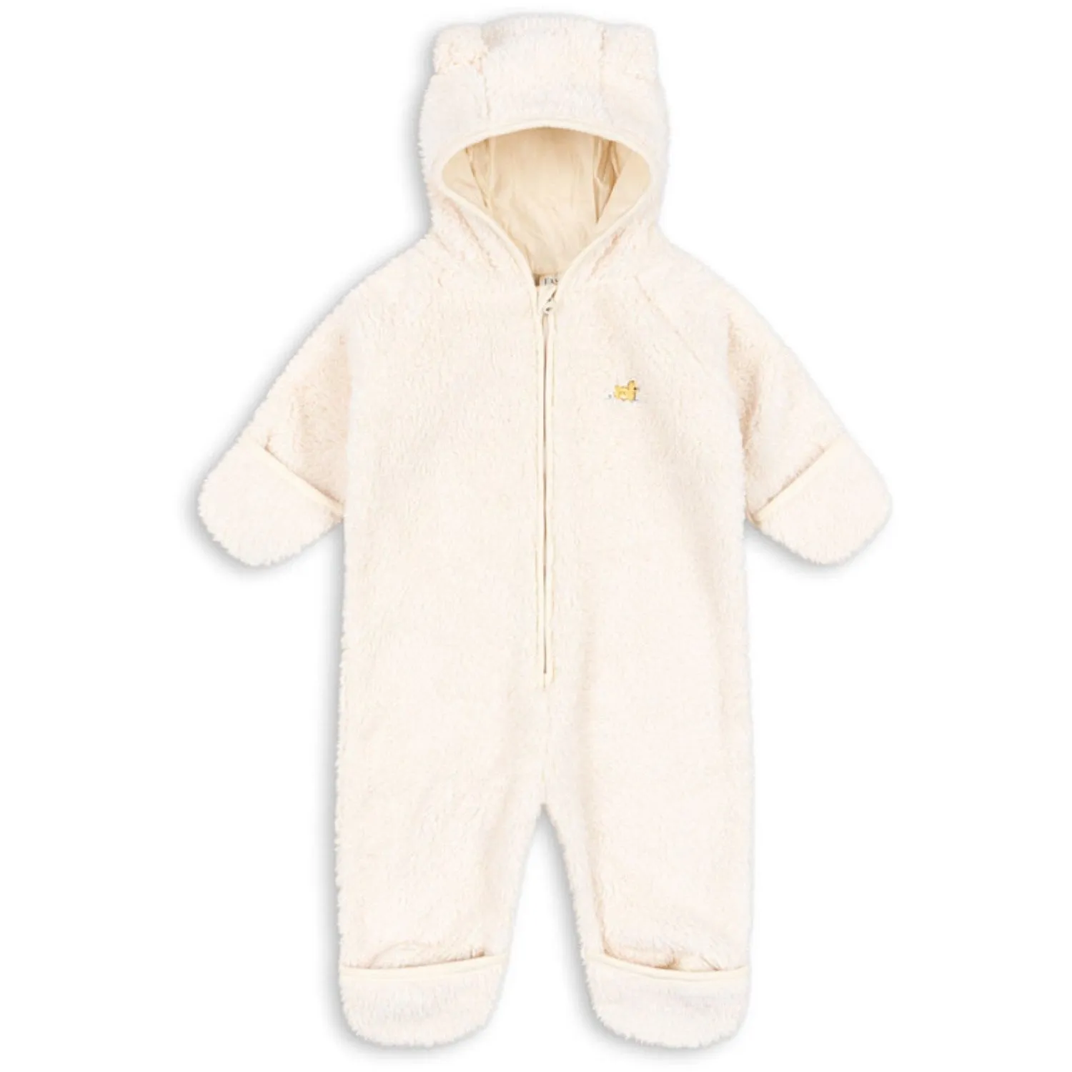 Konges Sl?jd Fanga Antique White Picco Onesie Grs Polished office blouse Functional-Design