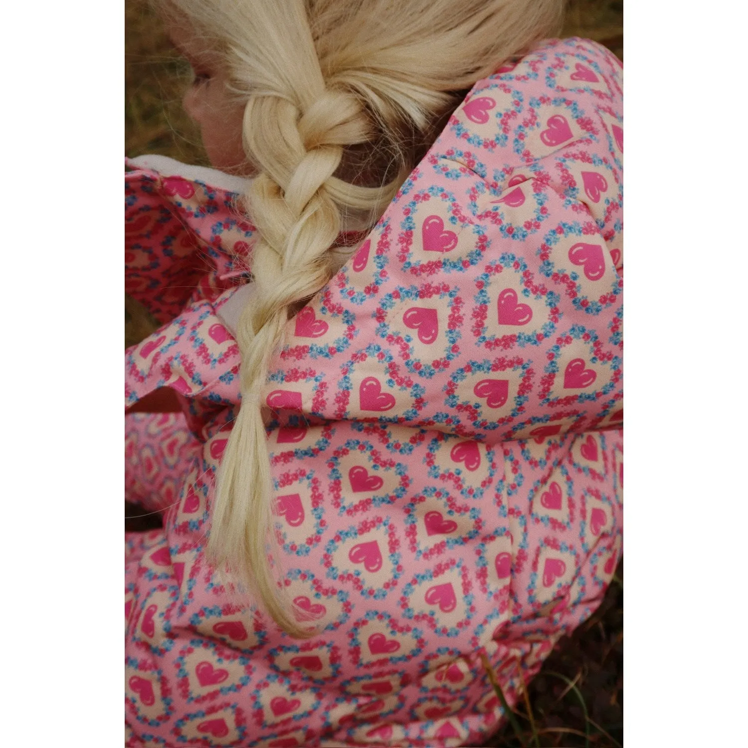 Stylish printed top All-season Konges Sl?jd Felice Rose Magnum Down Jacket Print Grs