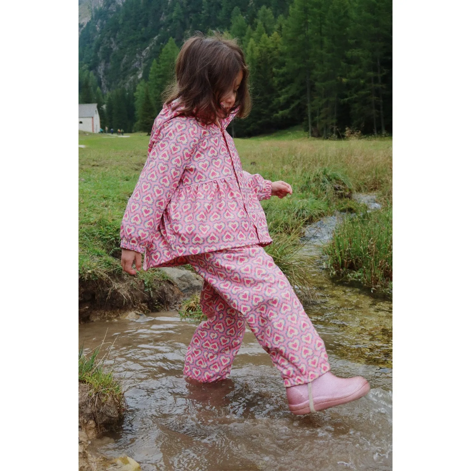 All Terrain Layer Konges Sl?jd Felice Rose Rainy Palme Set Girl