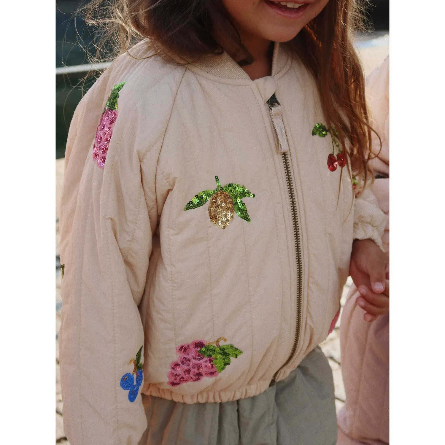 Konges Sl?jd Frapp?? Juno Sequin Bomber Jacket Repair-Friendly