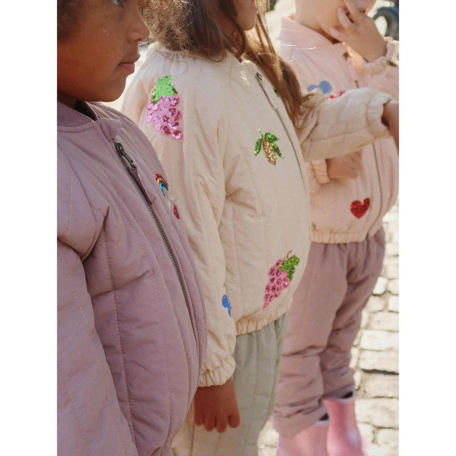 Modern casual top Classic-style Konges Sl?jd Frapp?? Juno Sequin Bomber Jacket