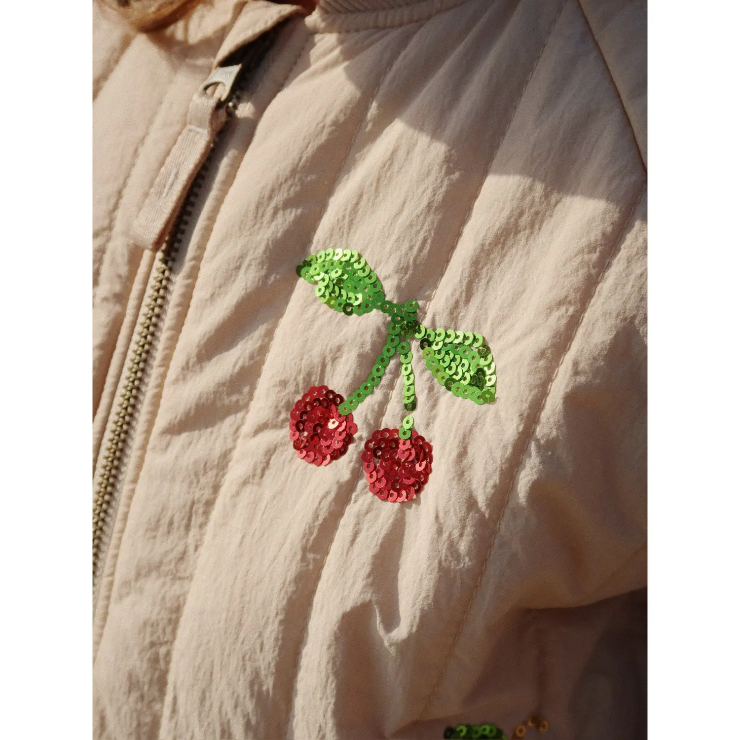 Travel-Style Konges Sl?jd Frapp?? Juno Sequin Bomber Jacket