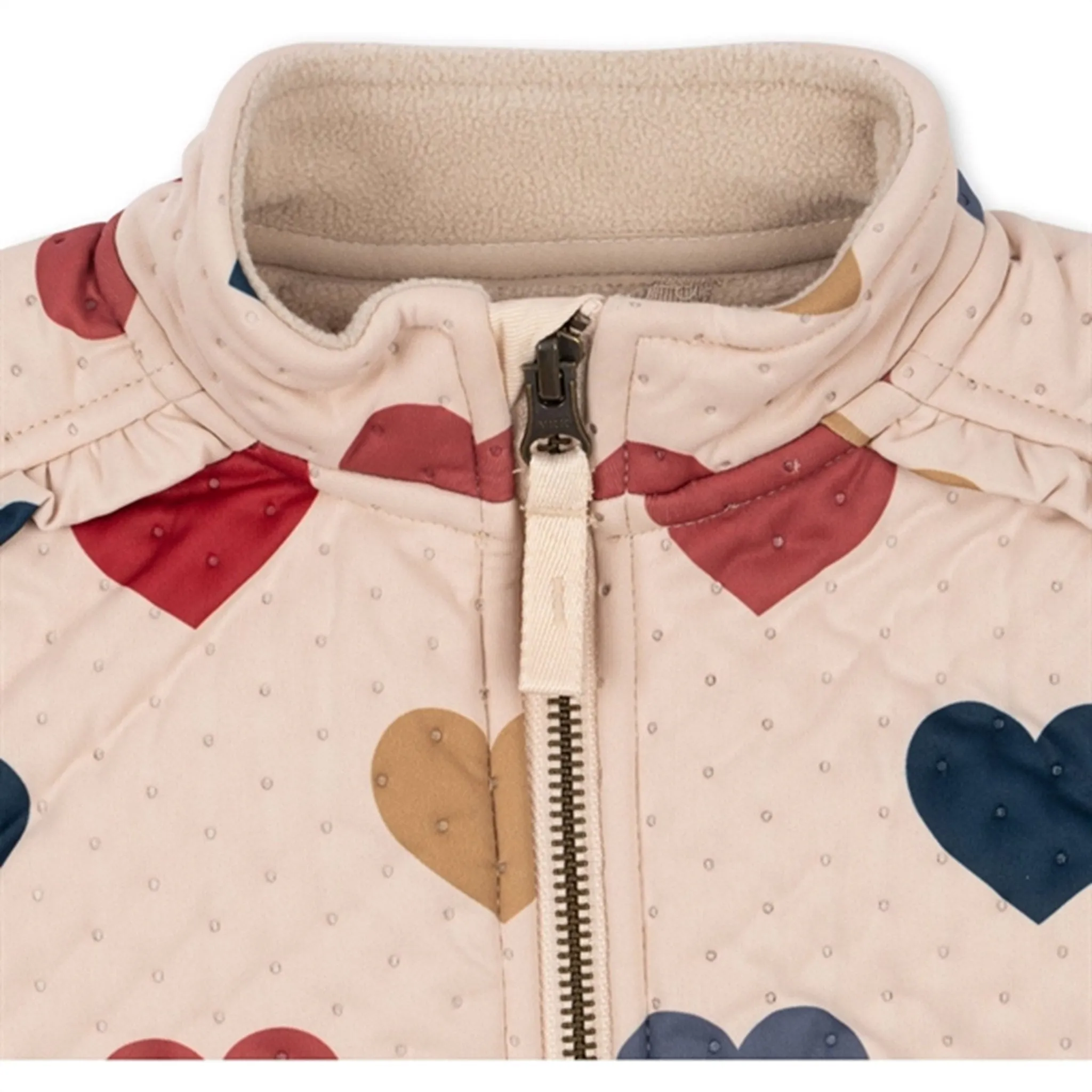 Wrinkle-Resistant Konges Sl?jd Frill Bon Coeur Color?? Thermo Jacket