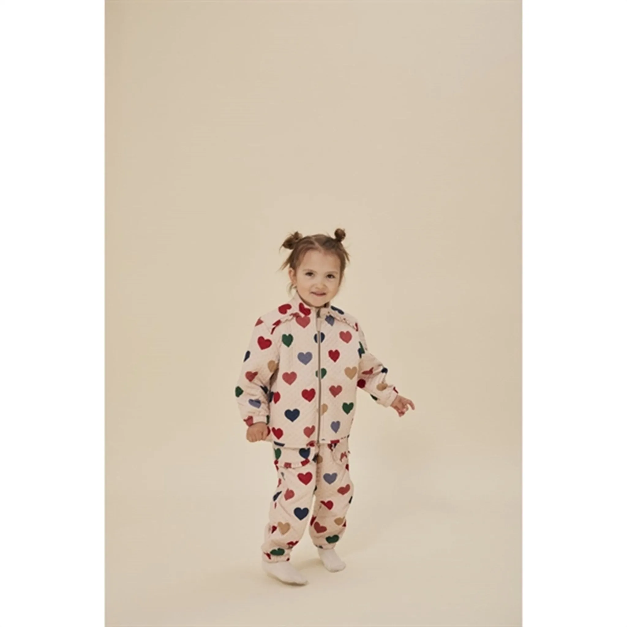 Konges Sl?jd Frill Bon Coeur Color?? Thermopants Wrap-Style Casual fit blouse