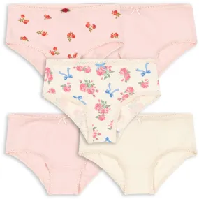 Konges Sl?jd Girl Mix Pack Basic 5 Pack Girl Underpants GOTS Everyday Gear Versatile Essential