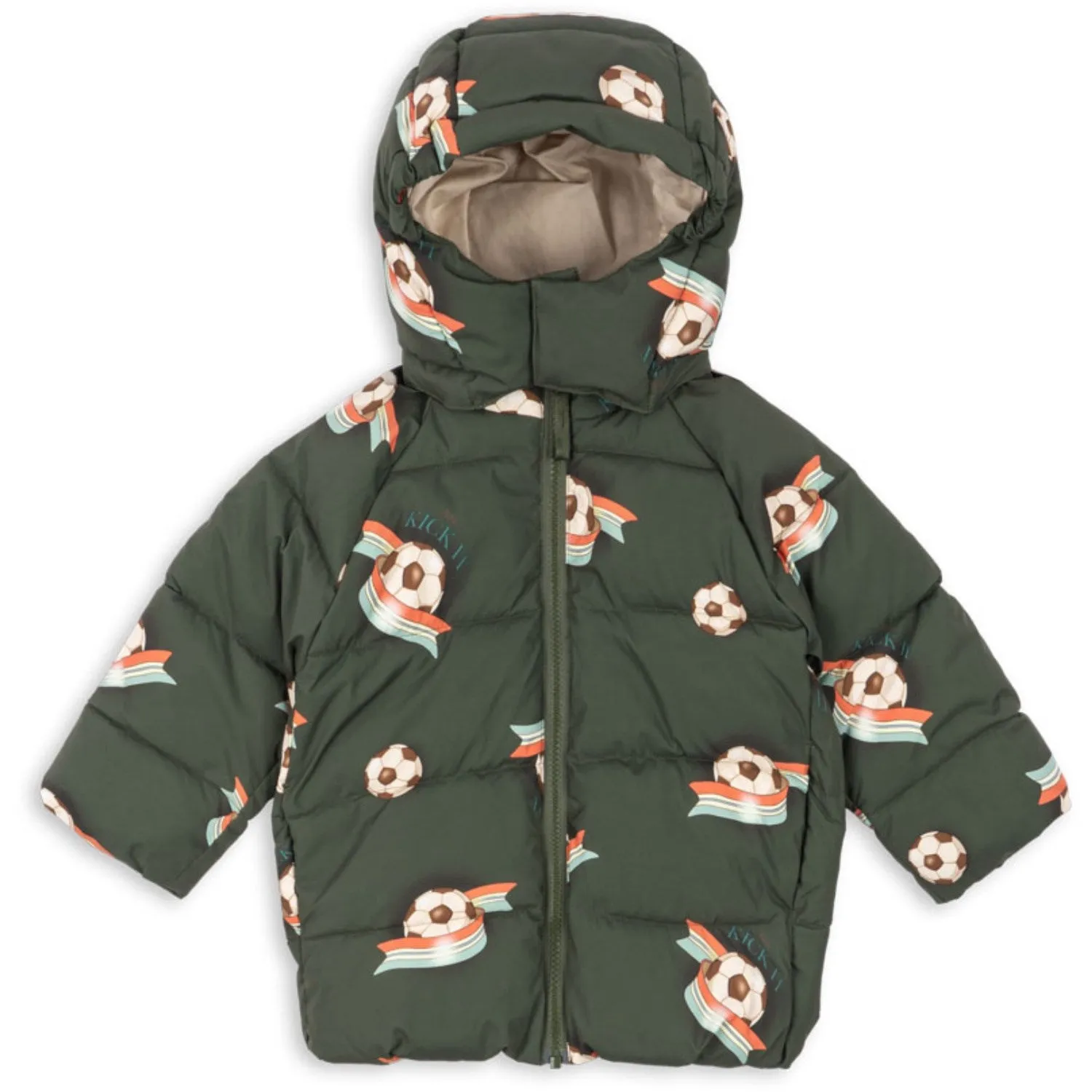 Konges Sl?jd Green/Kick It Nuka Jacket Grs Lace-Edge Low-Collar