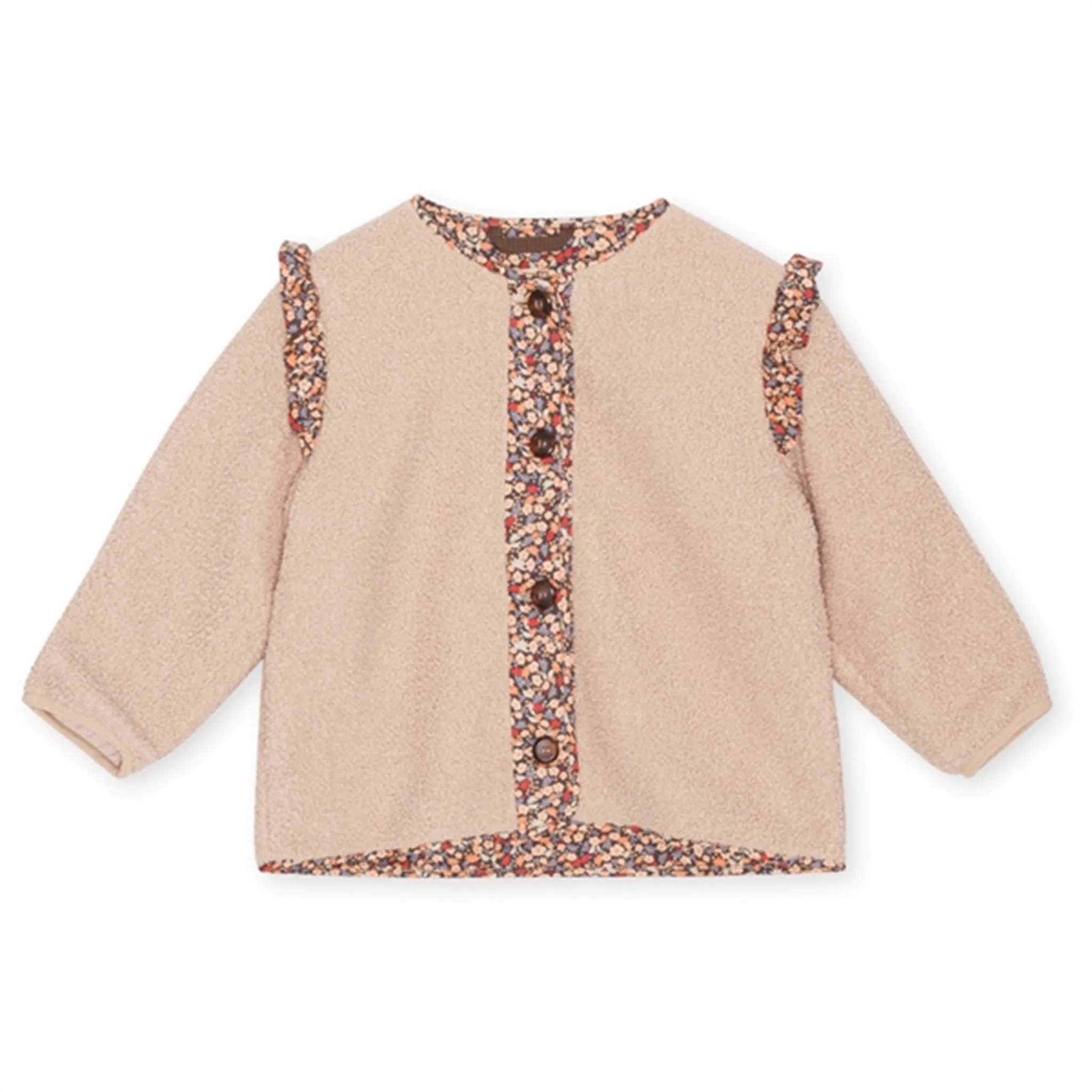 Chance suitable for sunny days Konges Sl?jd Grizz Frill Jacket Cream Off White