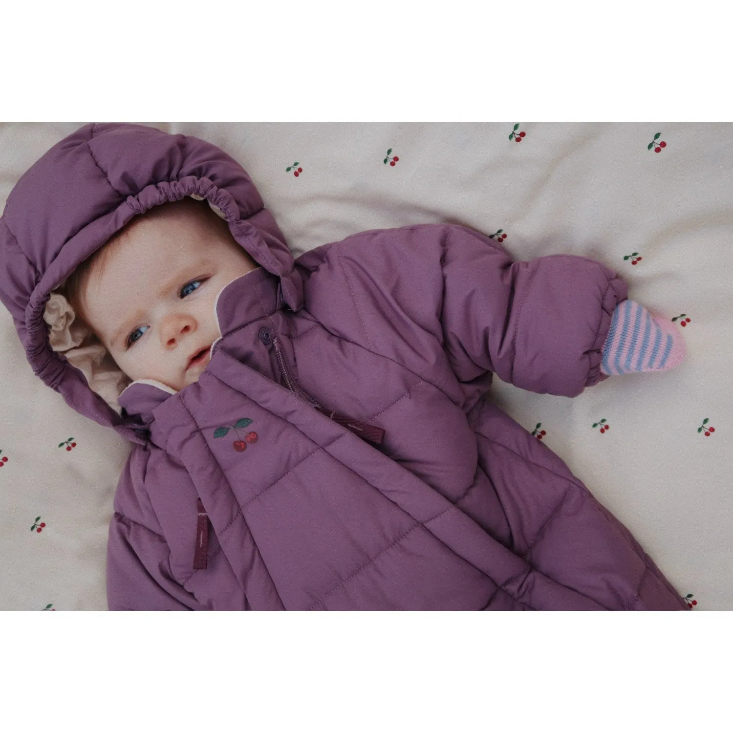 Compressible Konges Sl?jd Hortensia Alpi Baby Suit Grs