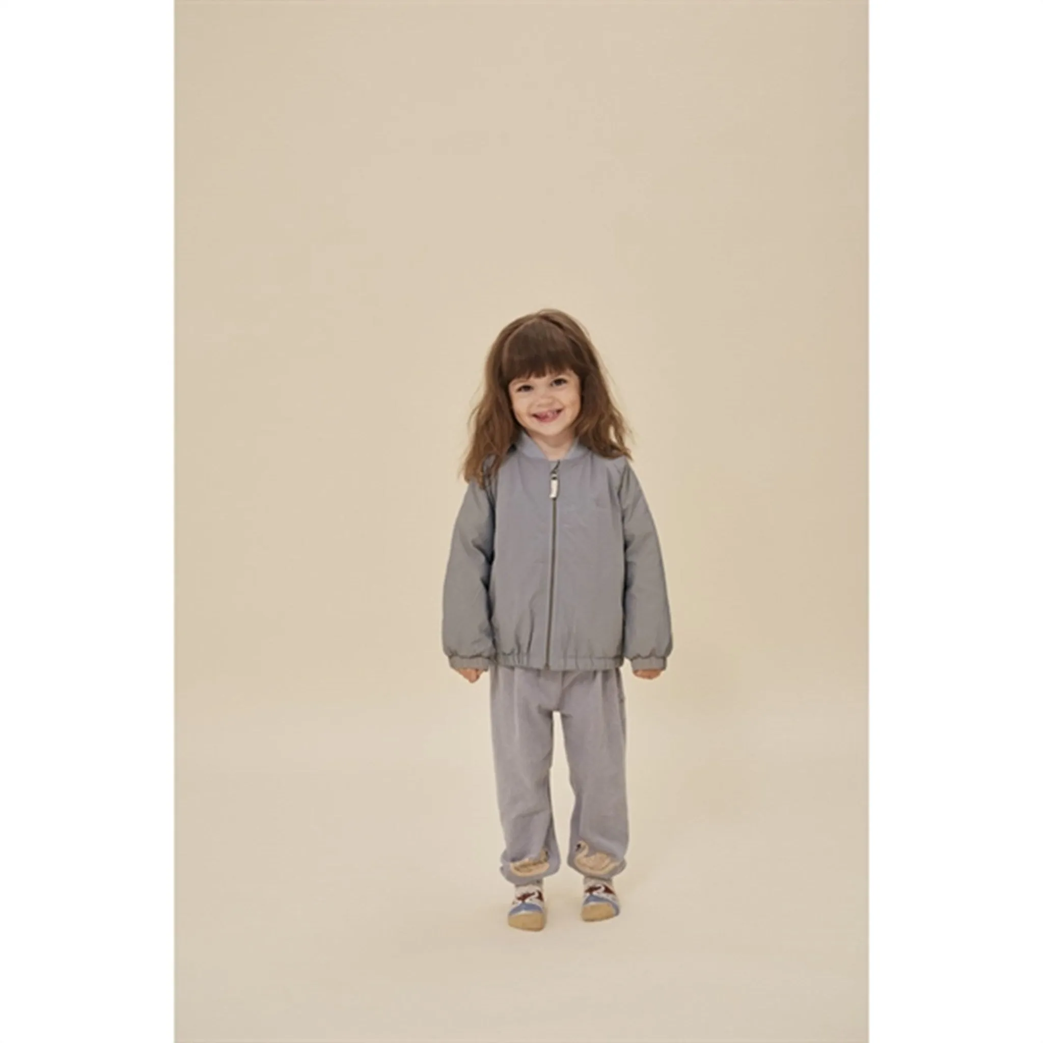 Beaded-Edge Countryside-Style Konges Sl?jd Juno Bomber Thermo Jacket Tradewinds