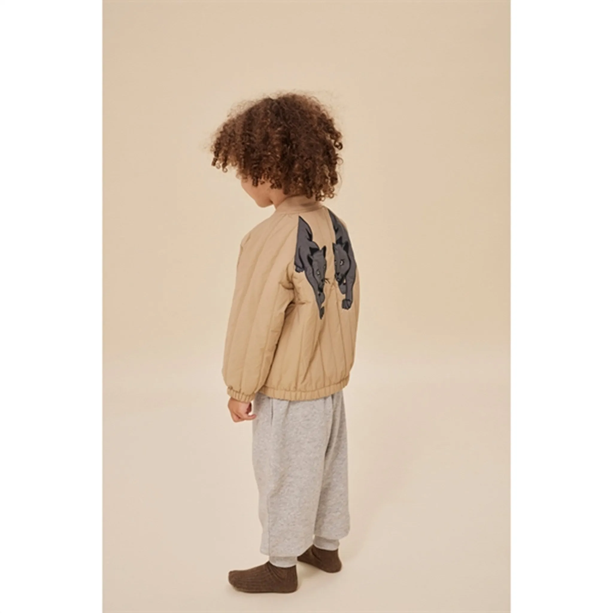 Konges Sl?jd Juno Bomber Thermo Jacket Travertine Soft and breathable blouse