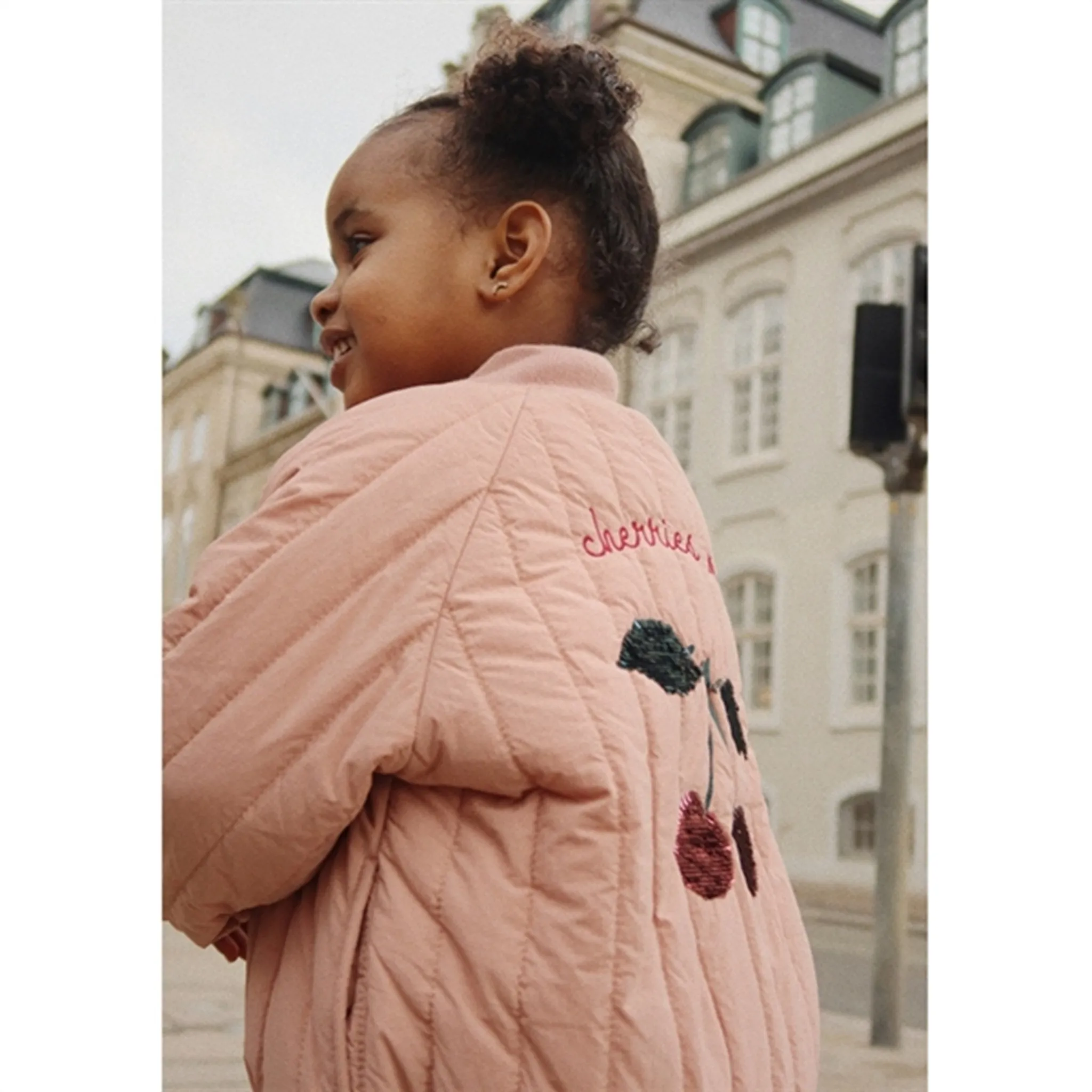 Solution Linen Konges Sl?jd Juno Sequin Bomber Jacket Tuscany