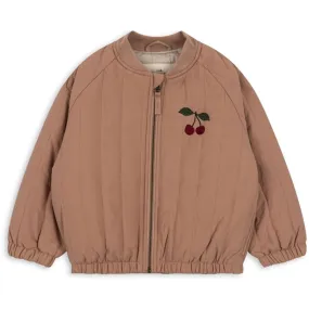 Konges Sl?jd Juno Sequin Bomber Jacket Tuscany Reinforced Elbow Patches Gel