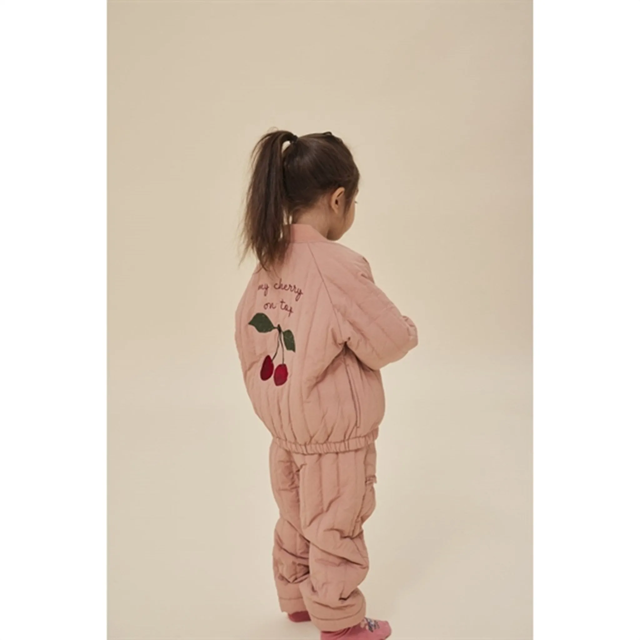 Pocket-Detail Chain-Detail Konges Sl?jd Juno Thermo Pants Cameo Brown