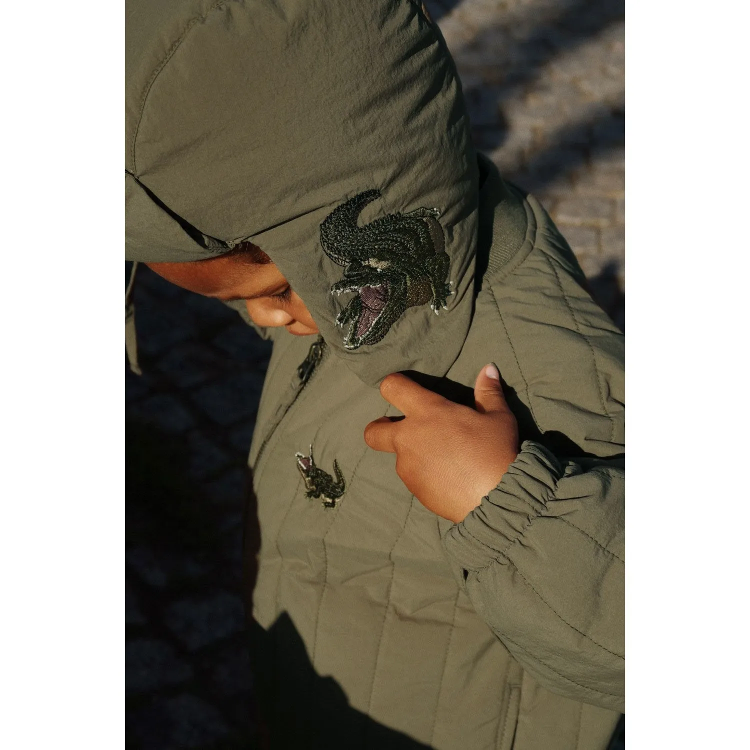 Konges Sl?jd Kalamata Juno Bomber Jacket Flattering blouse High-Collar