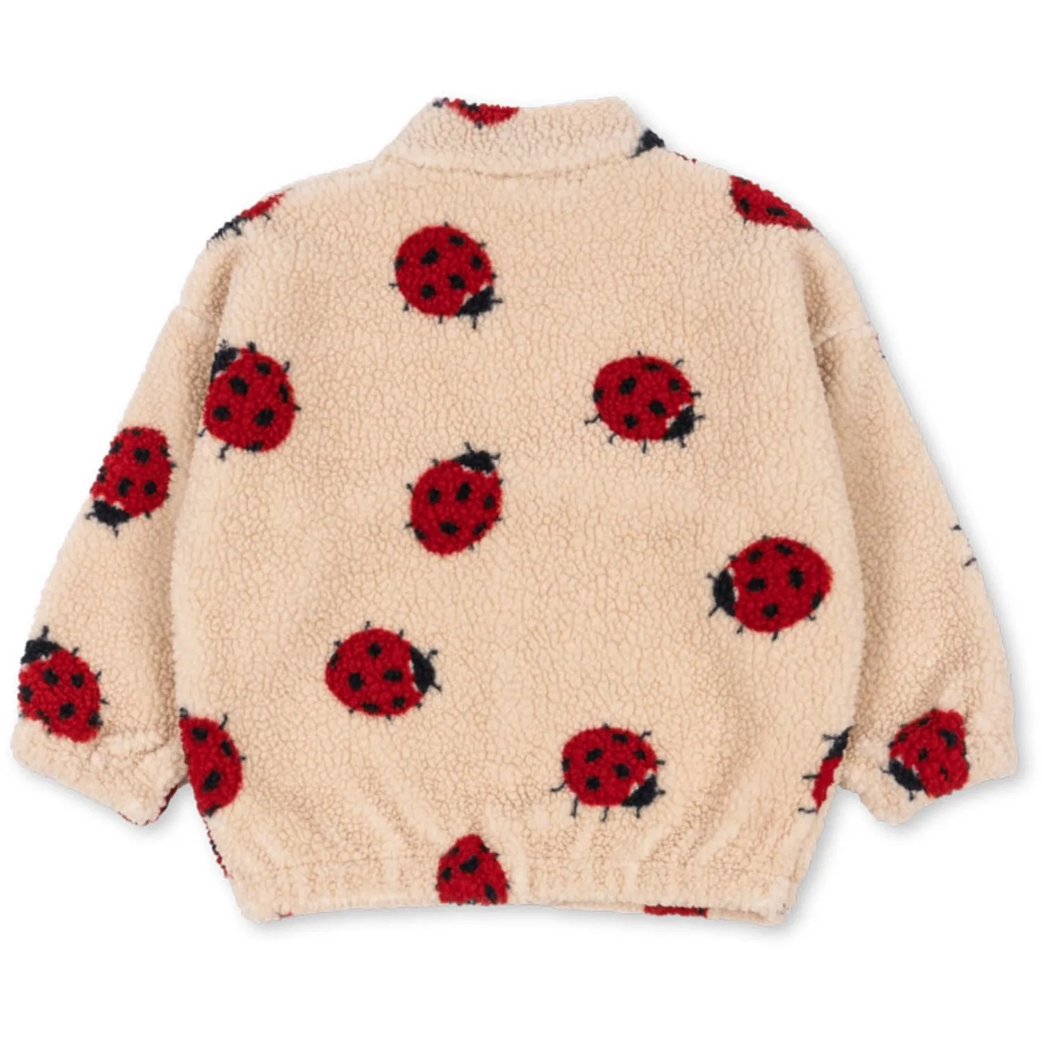 Warm and Practical Procedure Konges Sl?jd Ladybug Sand Jody Teddy Jacket Grs