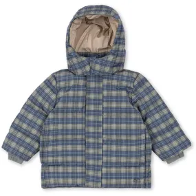 Decorative-Design Practical layering blouse Konges Sl?jd Laurel Blue Check Magnum Down Jacket Print Grs