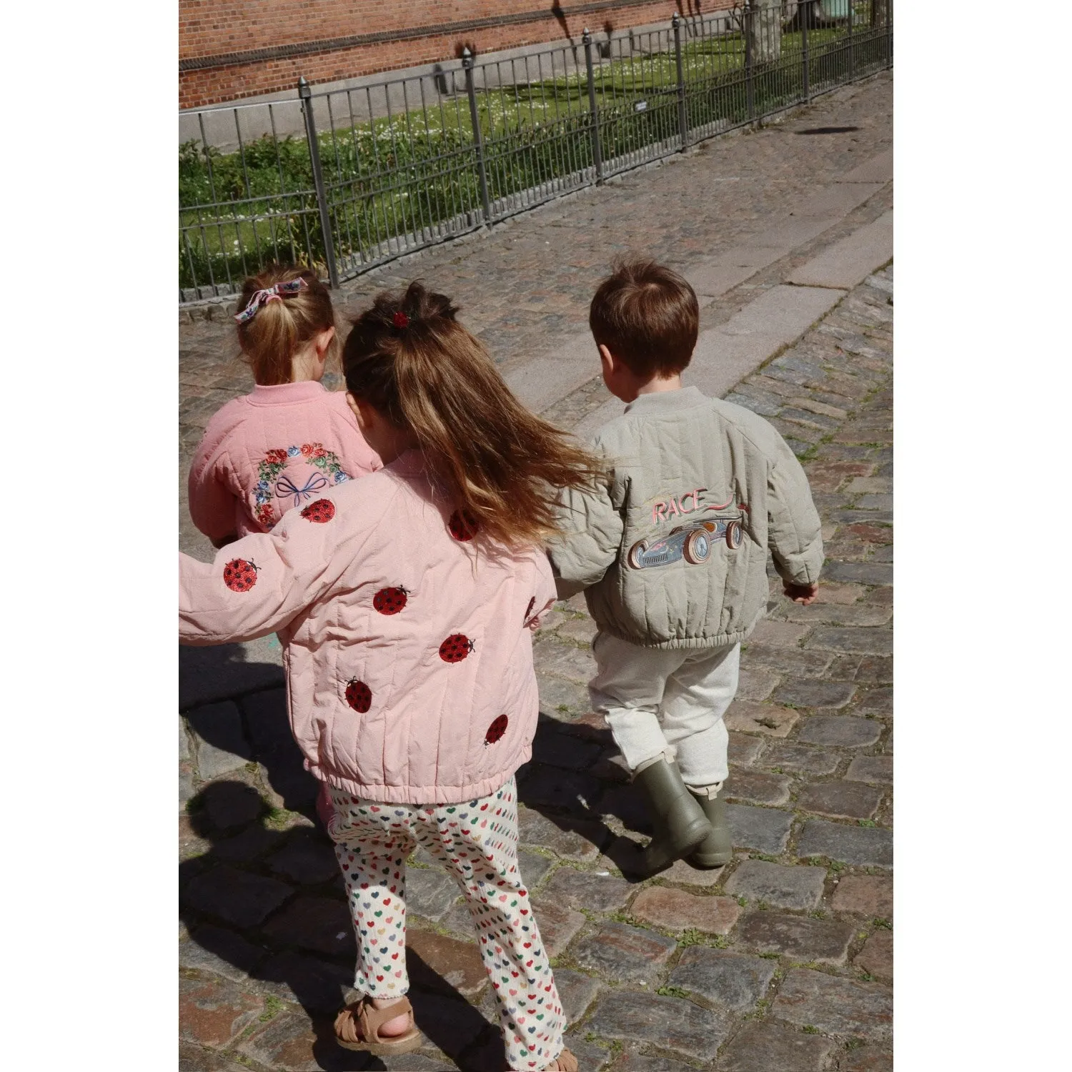 Konges Sl?jd Laurel Oak Juno Bomber Jacket Soft cotton garment